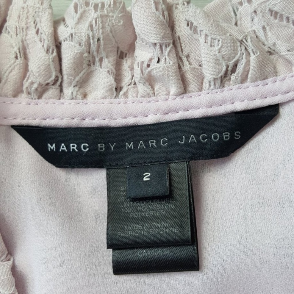 Marc Jacobs Lace Overlay Sleeveless Dress Size 2 - Picture 5 of 6